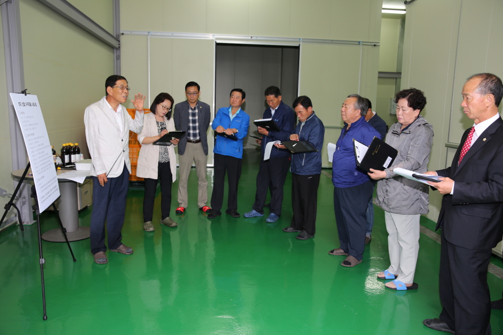 6차산업 수익모델 시범사업장 답사