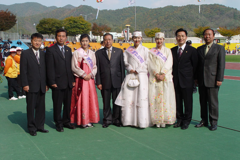 도민체전 능금아가씨와 함께