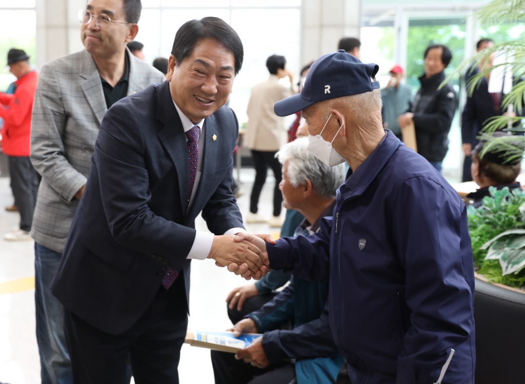 2024년 노인지도자 연수 참석