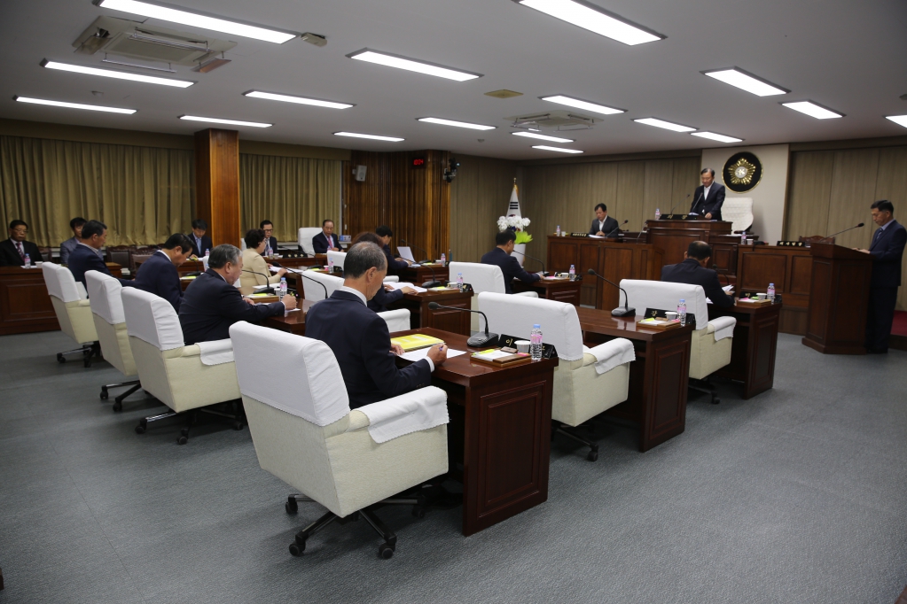 제230회 예산군의회(임시회) 개회