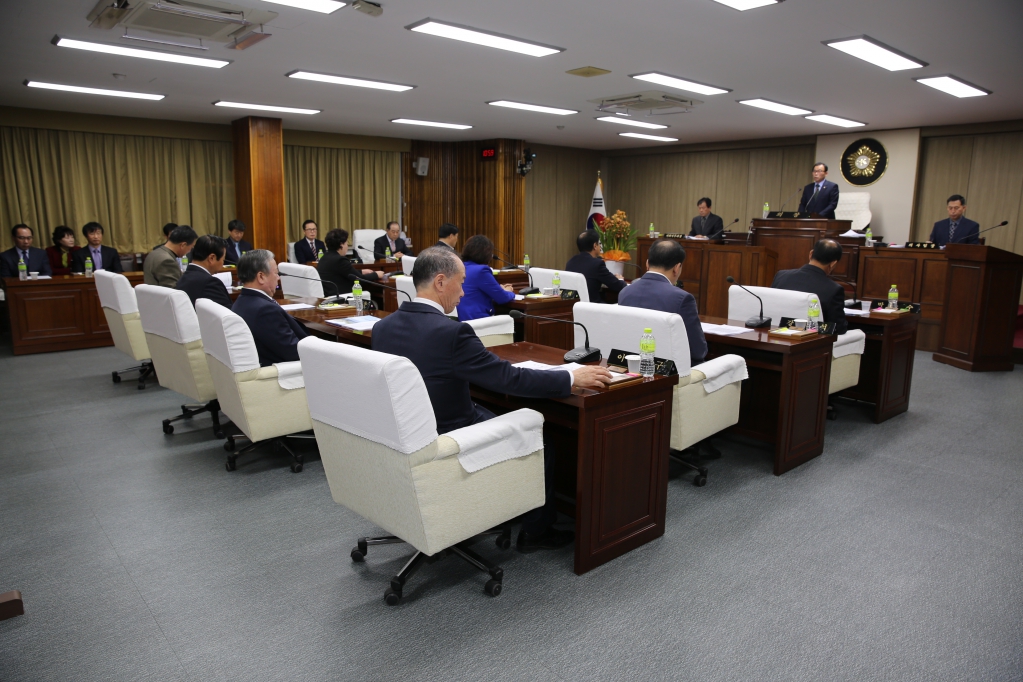 제229회 예산군의회(임시회) 폐회