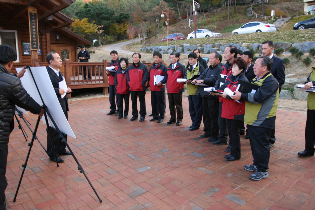 군정 주요사업장 방문