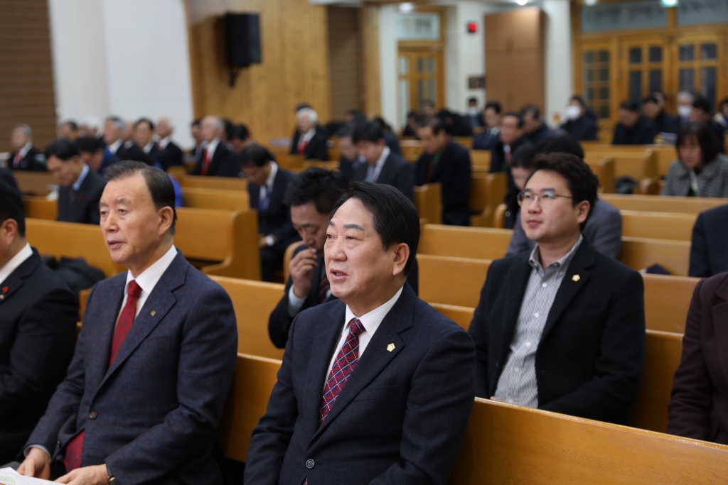 예산중앙교회 조찬회 참석