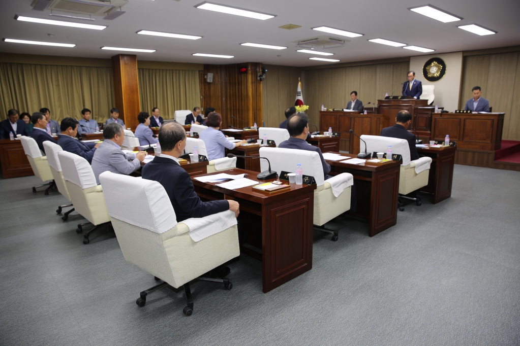 제232회 예산군의회(임시회) 폐회