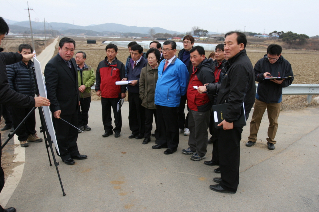 군정 주요사업장 답사