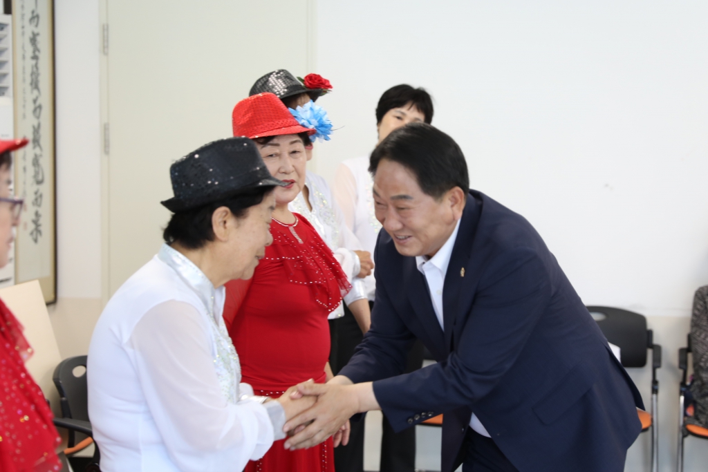 2024년 도민체육대회 훈련 격려