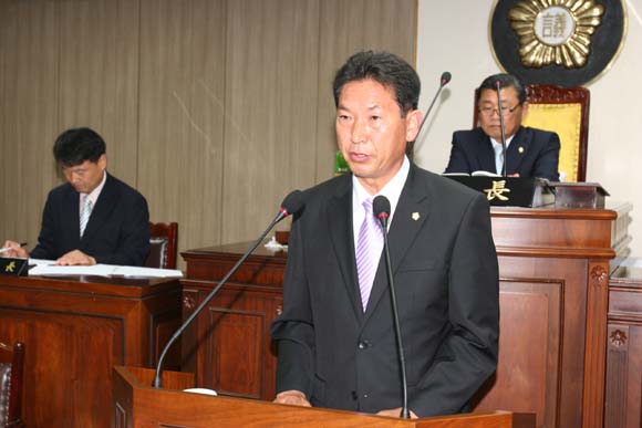 산업건설위원회 위원장 당선인사