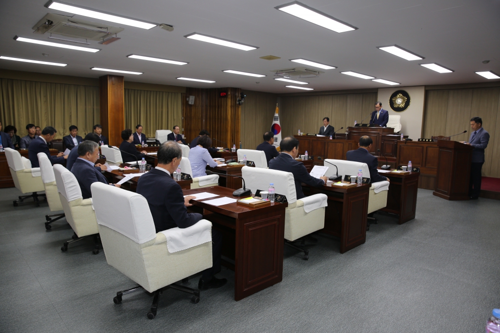 제234회 예산군의회 임시회 개회