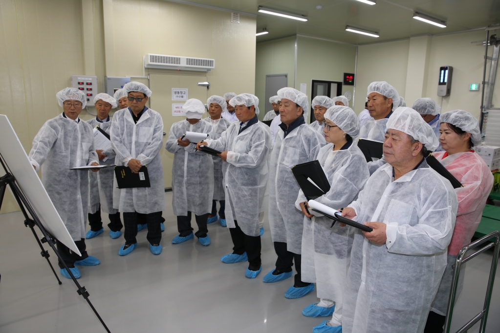 학교급식지원센터 사업장 답사