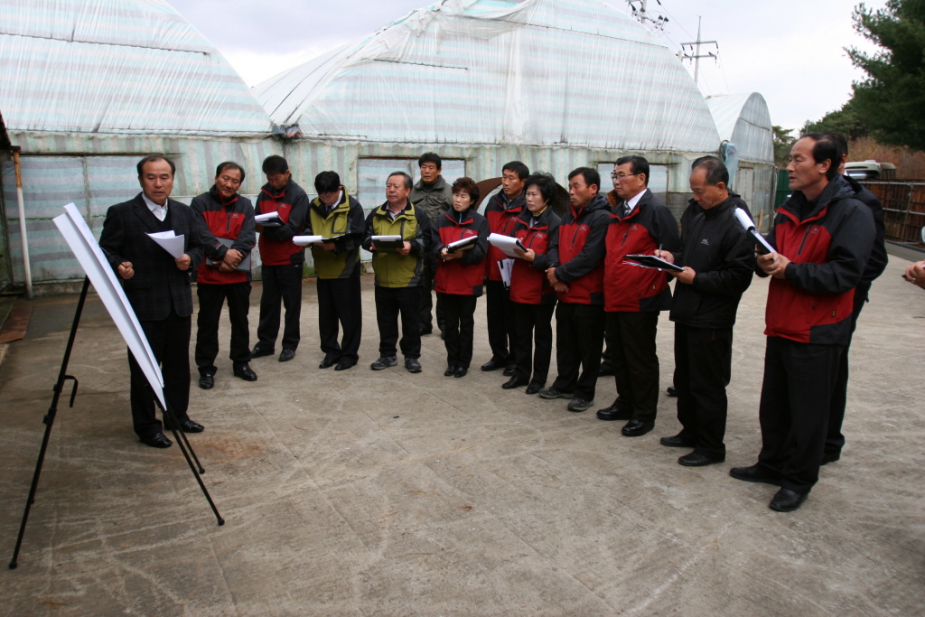 군정 주요사업장 방문