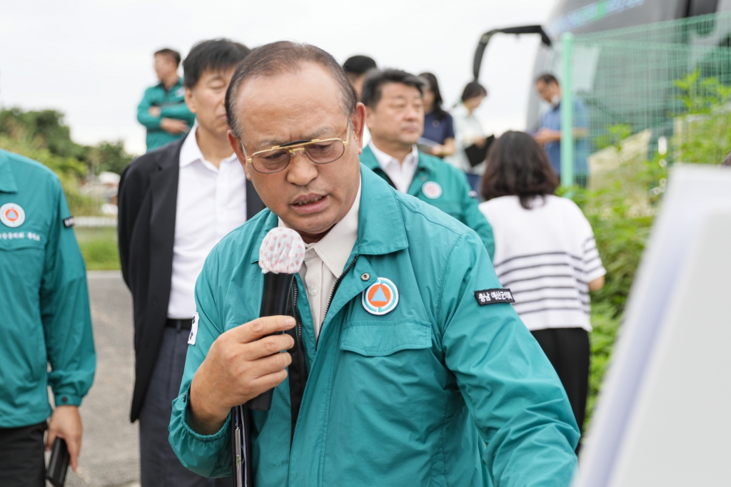 2025년 9월 12일 수해 복구 현장 점검