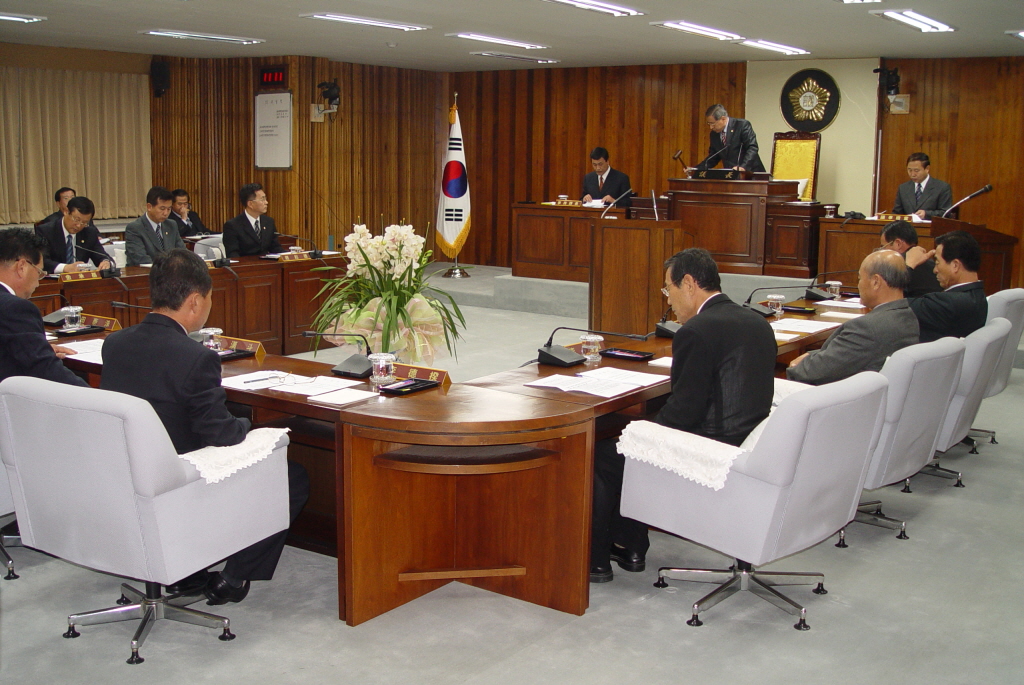 조례안등 안건의결