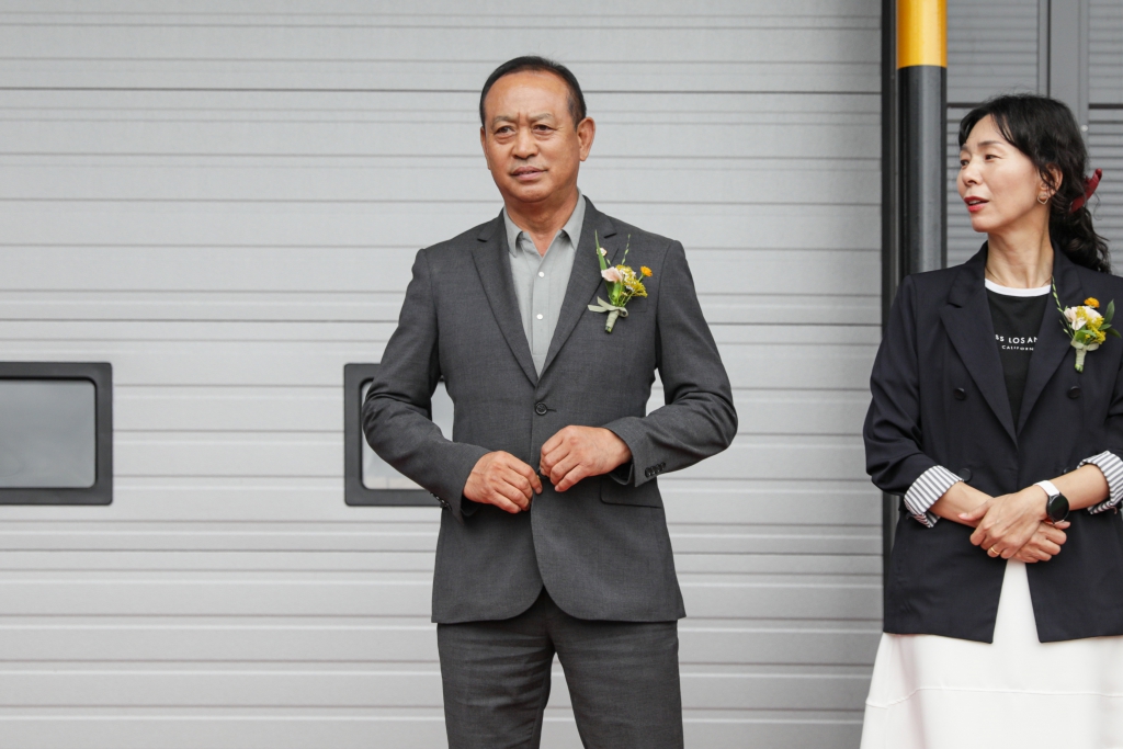 (주)티와이 삼계탕 일본 첫 수출 기념 커팅식