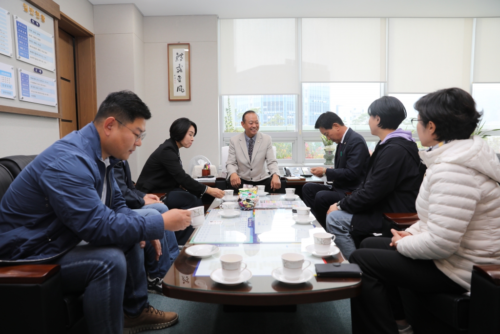 순천시의회 지방소멸 위기대응 특별위원회 방문