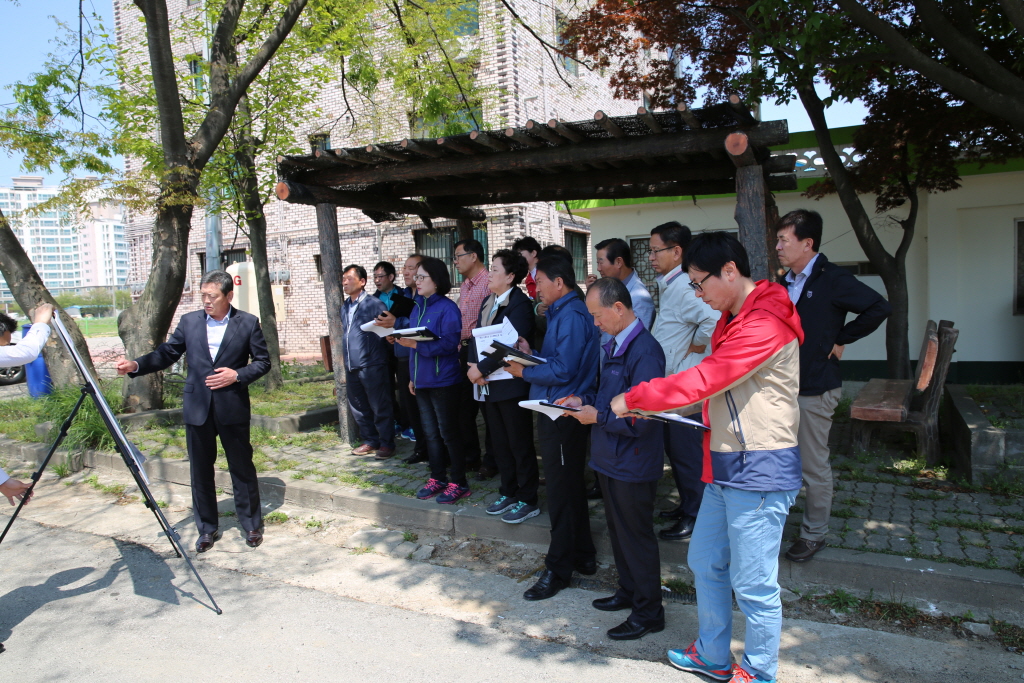 제212회 예산군의회(임시회) 군정 주요사업장 답사