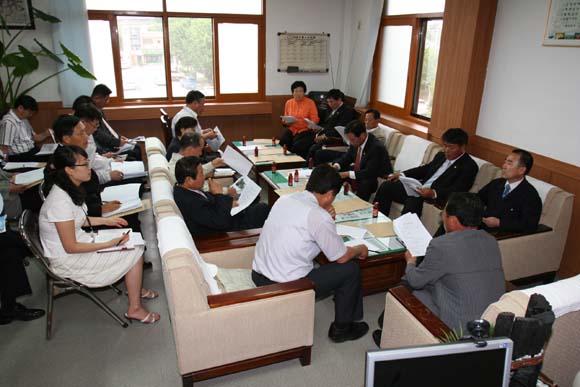 일선기관방문(고덕면사무소)