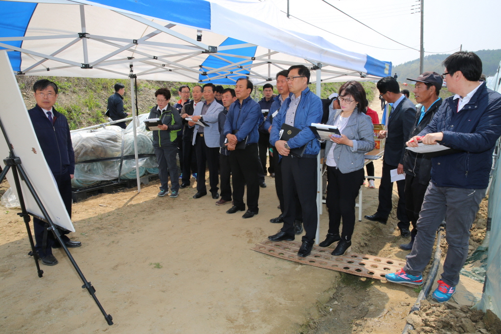 제212회 예산군의회(임시회) 군정주요사업장 답사