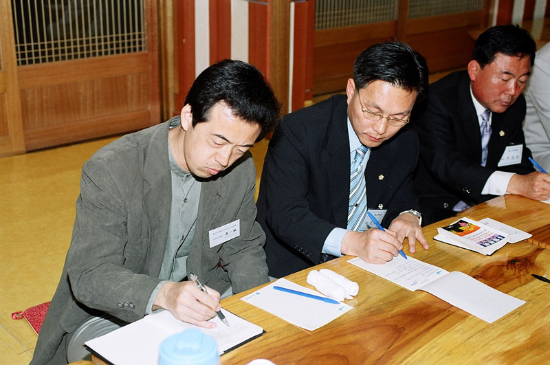 가나자와시 의원과의 간담회