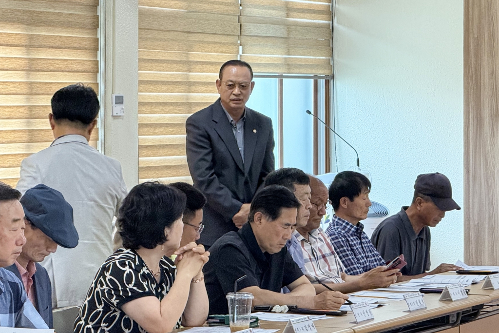 삽교읍 7월 중 이장회의