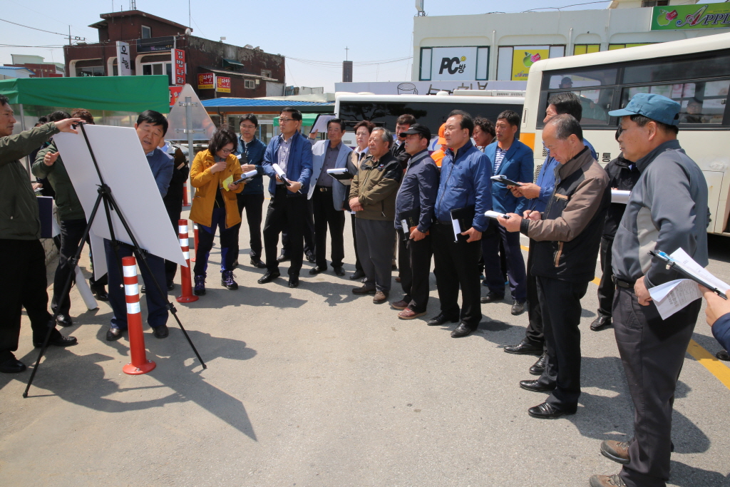 제212회 예산군의회(임시회)사업장답사