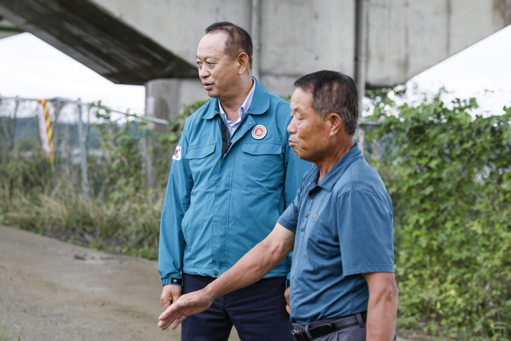 예산군 극한호우 피해 현황 답사