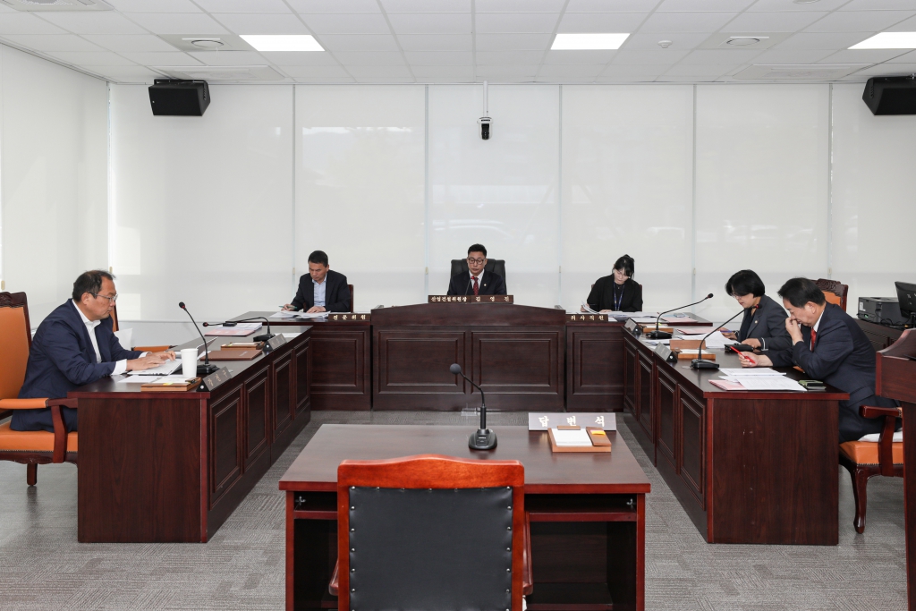 2025년 10월 22일 산업건설위원회