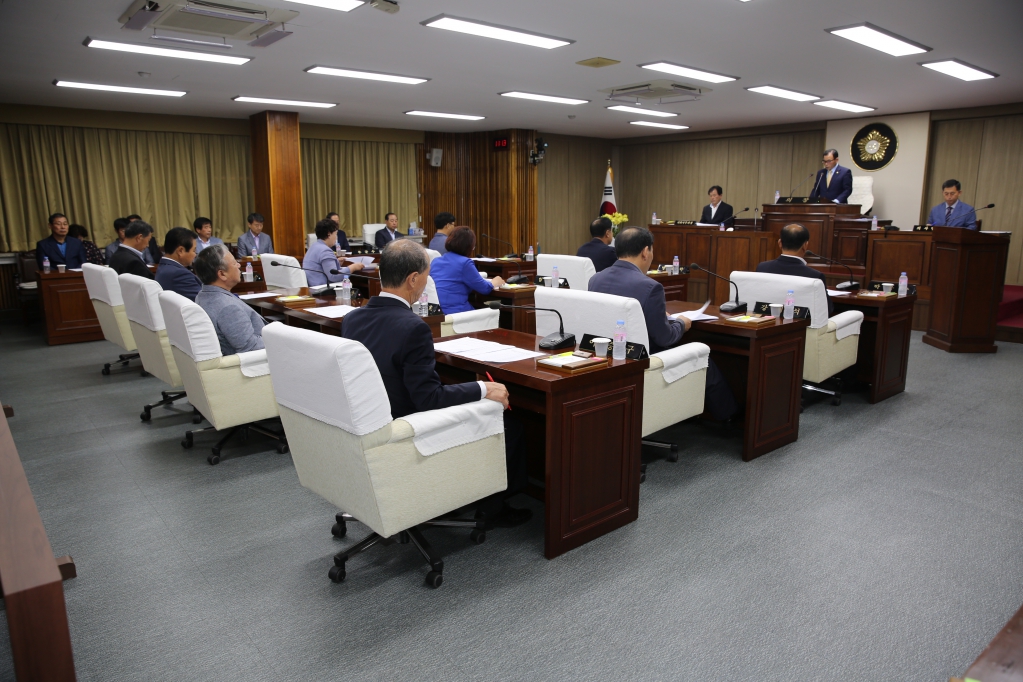 제232회 예산군의회(임시회) 개회