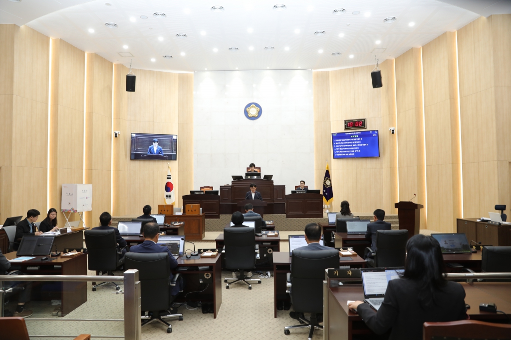 제307회 임시회 개회