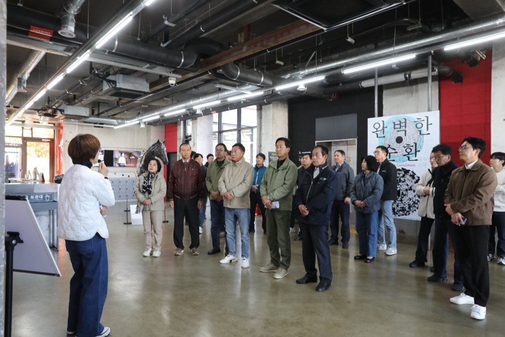 제308회 임시회 선진지 견학(전주 팔복공장, 완주 국립농업과학관)