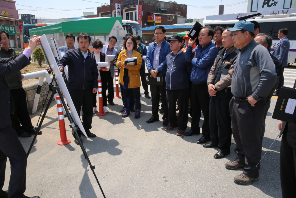 제212회 예산군의회(임시회)사업장답사