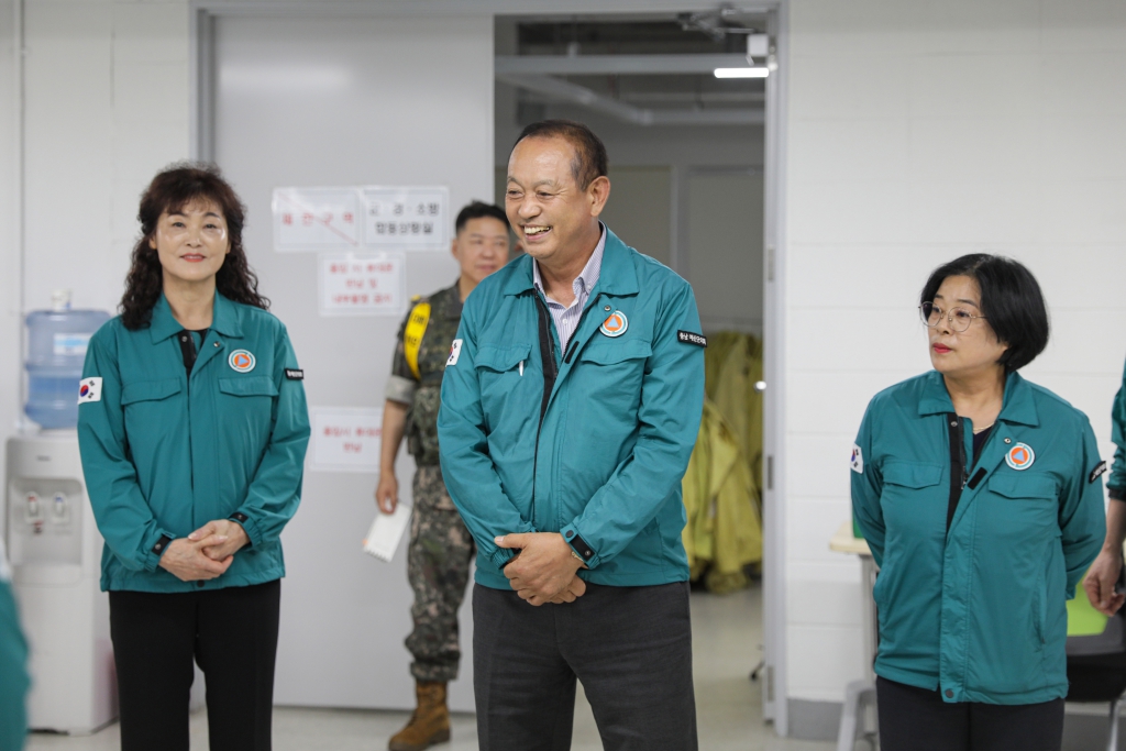 2025년 화랑훈련 참가자 격려