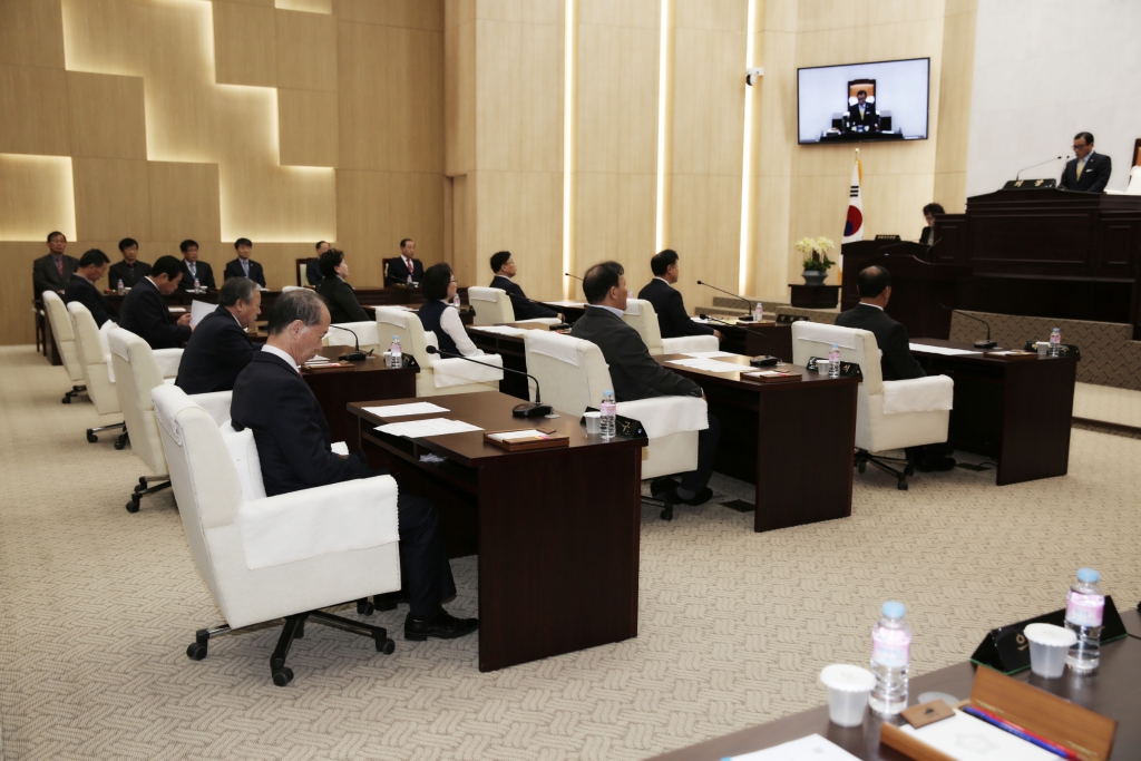 제238회 예산군의회(임시회) 개회