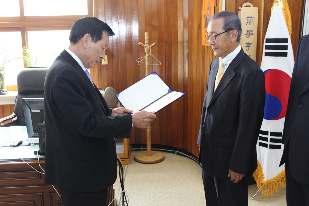 군정 주요사업장 답사