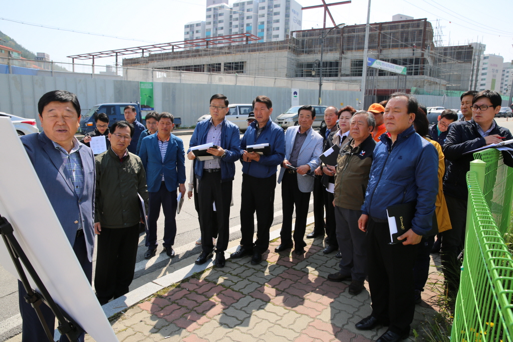 제212회 예산군의회(임시회)사업장답사