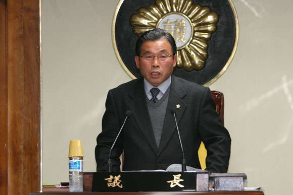 권국상의장 개회사