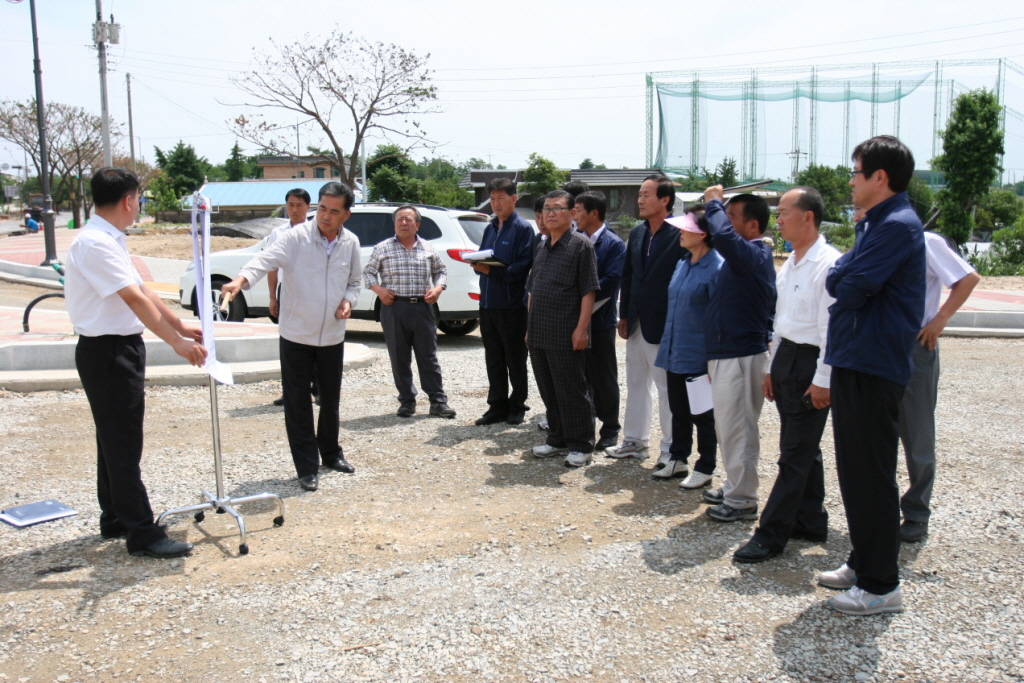 군정주요사업장 답사