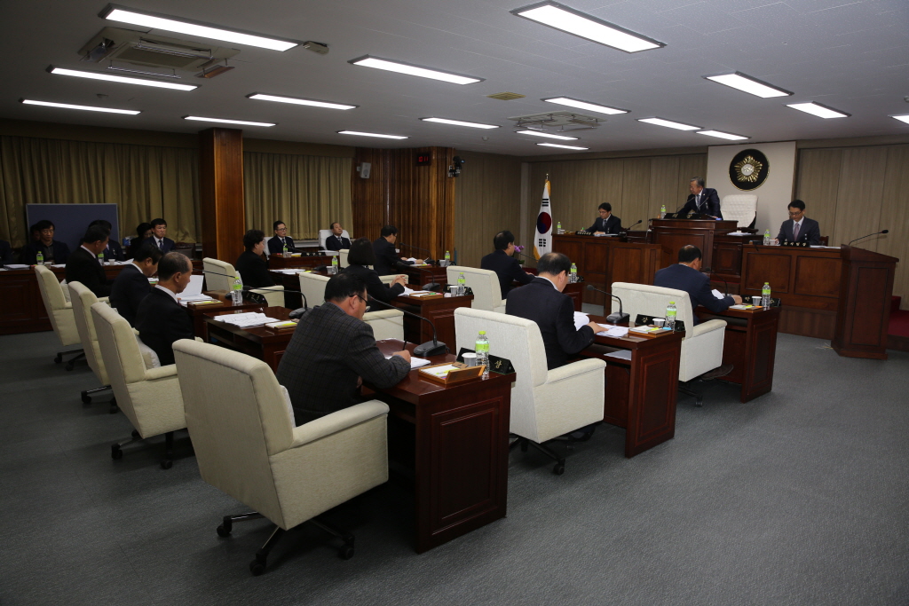 제218회 예산군의회(제2차정례회) 제1차본회의