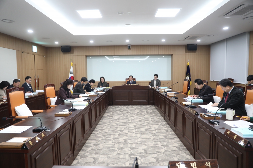 2025년 2월 25일 예결산특별위원회