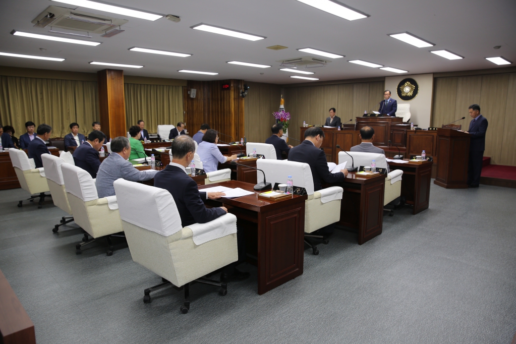 제233회 예산군의회(임시회) 개회