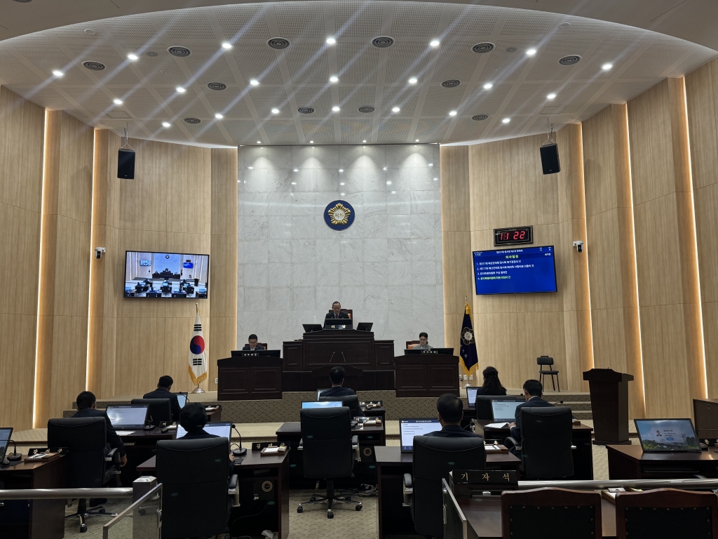 제317회 임시회 개회