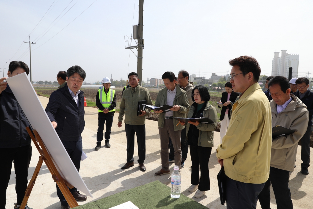 2024년 4월 군정 주요사업장 답사(2일차)