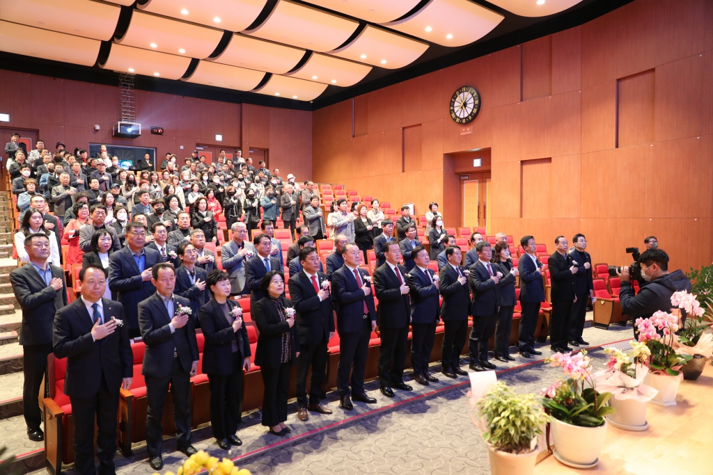 제5,6대 예산군 주민자치위원회 회장 이취임식