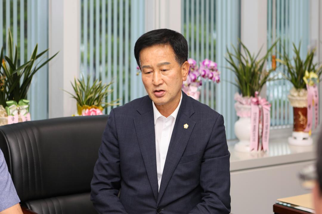 예산군체육회 의회 방문인사