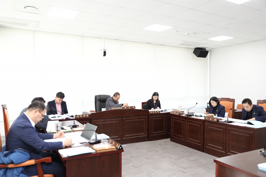 2024년 3월 14일 산업건설운영위원회 회의