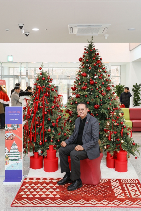 예당호전망대 크리스마스 예당