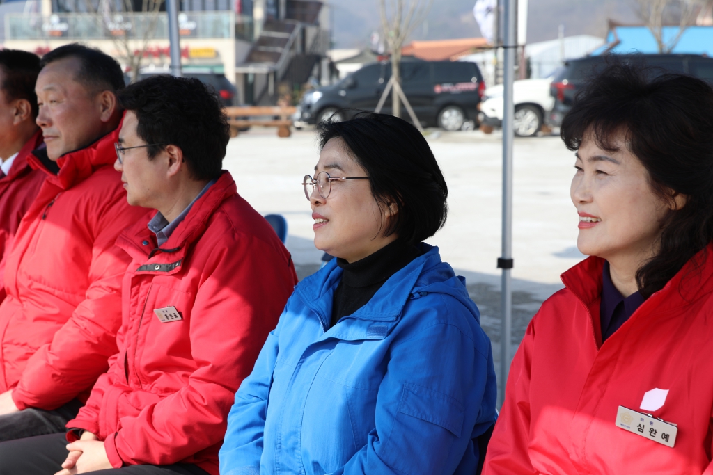 특수임무유공자회 예당호 수중 정화 행사 참석