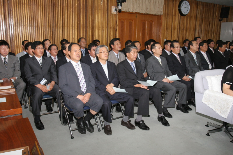 개원식에 참석한 귀빈들