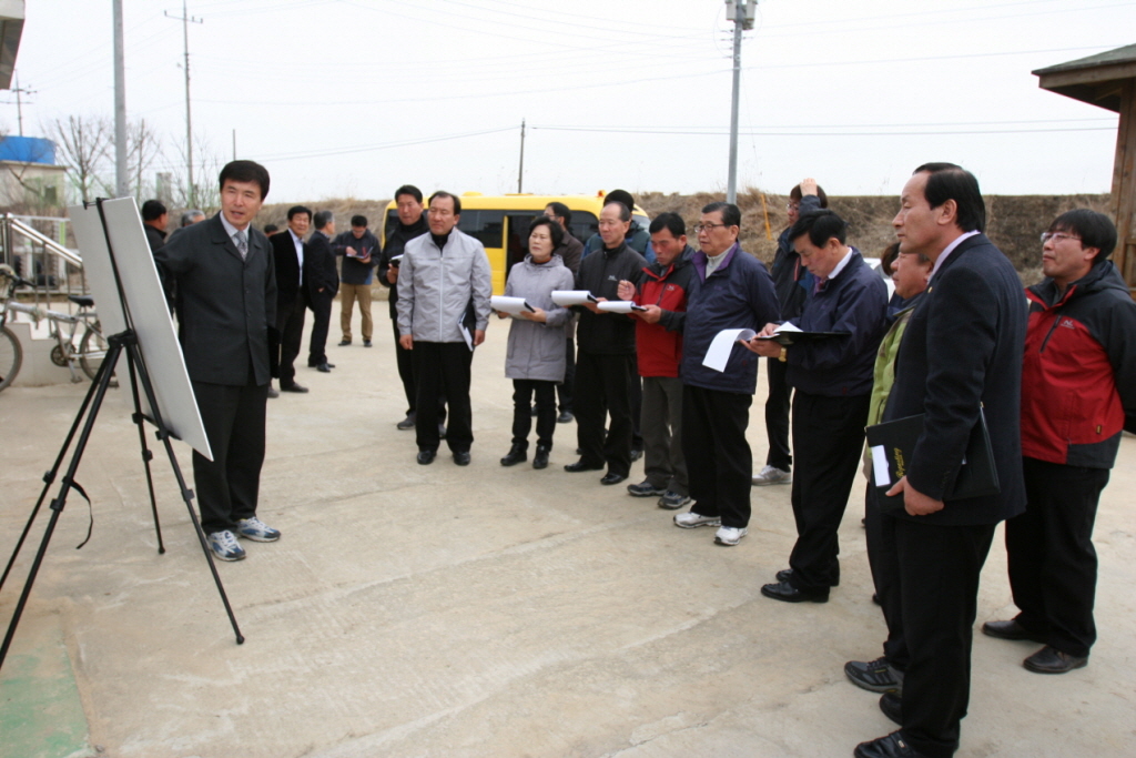 군정 주요사업장 답사