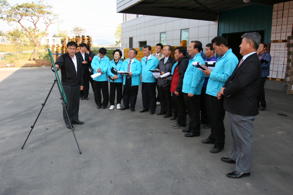 군정 주요사업장 답사