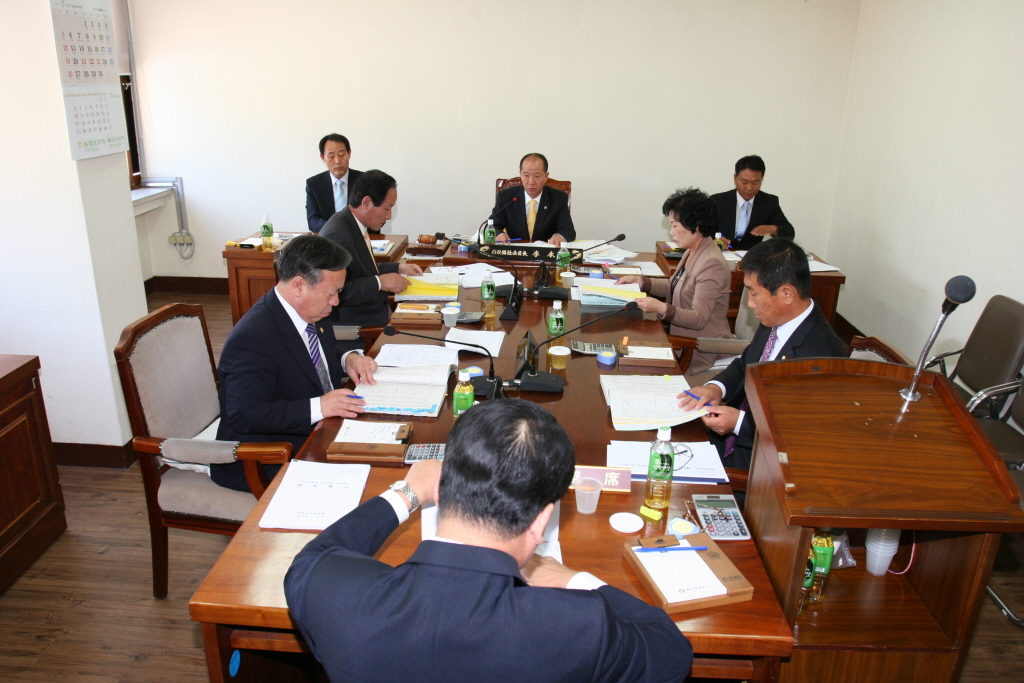 행정복지위원회 예산안 심사